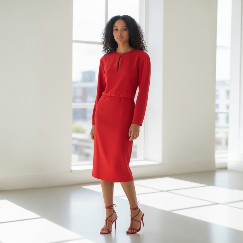NWT Judith & Charles Bertoia Dress Size 4 $550